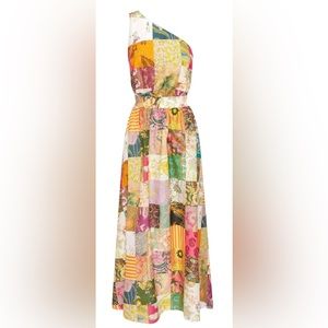 Alemais hattie one shoulder dress